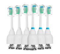Mcuy Brush Heads Compatible with Philips Sonicare Screw-on HX7022 HX7023 Essence E-Series Electric Toothbrush - Refills Heads for HX5610, 6 Packs