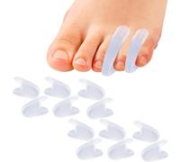 Mcvcoyh Flared Gel Pinky Toe Separators 10 Pieces Small Toe Spacers Toe