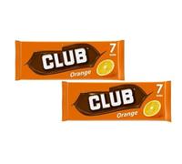 McVetie's Club Orange Biscuit Bars Multipack 7x 22g(2 pack)