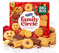 McVitie’s Family Circle Big Box Assorted Biscuits 800g - 10 Biscuit Varieties - Choose 1, 2 or 3 Boxes