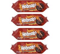McVitiee's Hobnobs Dark Chocolate Cookies The Oaty One 262g (4 Pack) | IDEAONIC