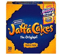 McVitie's 30 Jaffa Cakes Original Biscuits Triple Pack, 330 g (1 Pack of 30 Cakes)