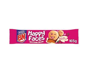 McVitie's BN Happy Faces Jam 'n' Cream Biscuits 165g