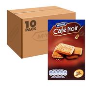 McVitie's Café Noir Coffee Flavoured Biscuits, 175 g (Pack of 10)