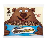 McVitie's Choc Gems 5 x 25g - Pack of 6
