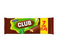 McVitie's Club Biscuit 6 Bars 22g (Pack of 12)
