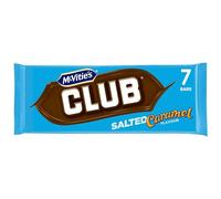 McVitie's Club Salted Caramel Biscuit Bars 7x23g