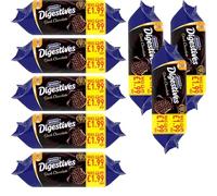 McVitie's Dark Chocolate Digestive Biscuits 266g PMP - Pick Any Number of Packs