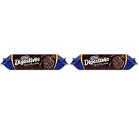 McVitie's Dark Chocolate Digestive Biscuits 400g (Pack of 2)