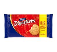 McVitie's Digestive Biscuits Twin Pack, 2 x 400 g, Black