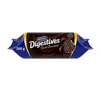 McVitie's Digestives Dark Chocolate 266g (Pack of 15)