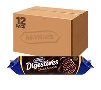 McVitie's Digestives Dark Chocolate Biscuits, 433 g (12 Pack)