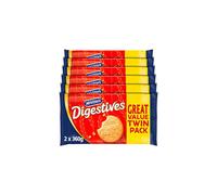 McVitie's Digestives The Original Biscuits, Twin Pack, 2 x 360 g (6 Pack)