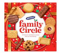 McVitie's Family Circle Biscuit Assortment, Festive Selection Box, 400 g