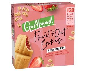 McVities Go Ahead Strawberry Bakes 6 Pack 210g