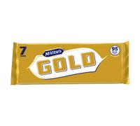 McVitie's Gold Caramel Flavour Bar Biscuit Bars, 7 Bars (Pack of 1)