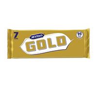 McVitie's Gold Caramel Flavour Bar Biscuit Bars, 7 Bars (Pack of 1)