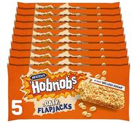 McVitie's Hobnob Oaty Flapjacks, 5 Bars (Pack of 10)
