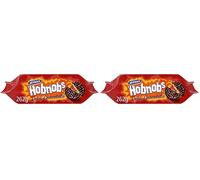 McVitie's Hobnobs Dark Chocolate Biscuits, 262 g (Pack of 2)