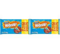 McVitie's Hobnobs Milk Chocolate Biscuits Twin Pack, 636 g (Pack of 2)