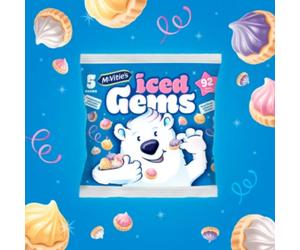 McVitie's Iced Gems 5 Pack 115g