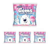 McVitie's Iced Gems, Candyfloss Flavoured Biscuits, Multipack, 23 g (4 Pack of 5 Mini Bags)