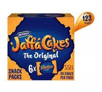 McVitie's Jaffa Cakes Original Biscuits Snack Pack 6 x 3 Cake, 198g (Biscuits Snack Pack Cake198g)