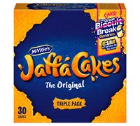 McVities Jaffa Cakes Original Chocolate Biscuits Triple Pack 3 x 10 Cakes 3