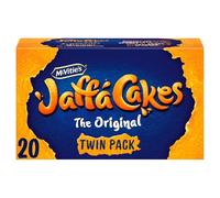 McVitie's Jaffa Cakes Original Chocolate Biscuits Twin Pack 2 x 10 Cakes, 220g
