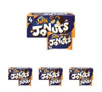 McVitie's Jaffa Cakes Original Jaffa Jonuts, 4 x 43 g Chocolate Coated Donuts with Orange Filling (Pack of 4)