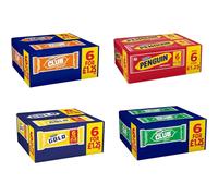 McVitie's Milk Chocolate Biscuit Bars 6 x 6 (Full box) (Club Mint)