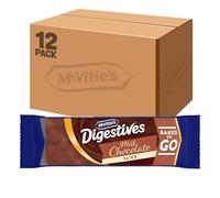 McVitie's Milk Chocolate Digestive Slice, 54g (Pack of 12)