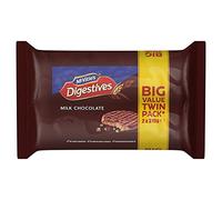 McVitie's Milk Chocolate Digestives Twin Pack, 2 x 316 g (Pack of 1)