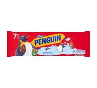 McVitie's Penguin Milk Chocolate Biscuit Bars (Pack of 7) 44541
