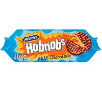 McVitie's Milk Chocolate Hobnobs Biscuits, 262 g (Pack of 1)