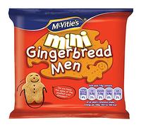 McVities Mini Gingerbread Men Biscuits - 100x19g