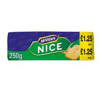 McVitie's Nice 250g ( pack of 12 )