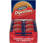 McVitie's Digestives Biscuits To Go, Convenient Snack Packs, 29.4 g (Pack of 24)