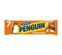 McVitie's Penguin Orange Biscuit Bar, 7 x 24.6 g Bars (1 Pack of 7 Bars)