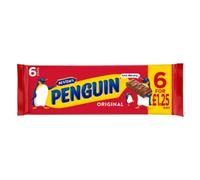 McVitie's Penguin Original 6 x 24.6 g (147.6g) x Case of 12