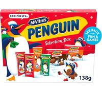 McVitie's Penguin Selection Box 138g- Perfect for Christmas