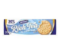 McVitie's Rich Tea Biscuits, The Light One, 30% Less Sugar, 300 g (Pack of 1)