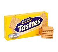 McVitie's Tasties Custard Creams Biscuits, 300 g (Pack of 1) | Creamy Custard Filling, Great For Snacking, Vegetarian-Friendly, Family Favourite