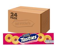 McVities Tasties Jam and Cream Sandwich Biscuits 150g Pack of 24
