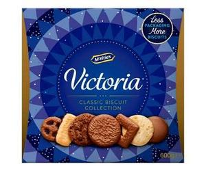 Mcvities Victoria Classic Biscuit Collection 600G with Free Christmas Card - Luxury Victoria Biscuits For Christmas 2021