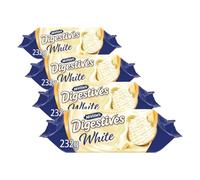 McVitie's White Digestive Biscuits, 232 g (Pack of 4)