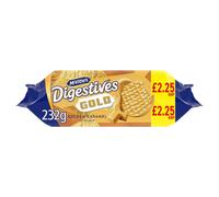 McVitie'sGold Digestive Biscuit 232g (Pack of 12)
