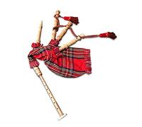 McWilliams Mini Miniature Bagpipe, Bagpipe for Beginners Playable Gift (IRISH)