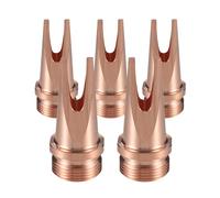 MCWlaser 5 Pcs Laser Welder Nozzle Tip Kit C Style Copper Nozzles for Portable Laser Welding Gun Laser Welder Head Laser Welding Machine