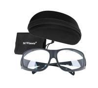 MCWlaser CO2 Laser Safety Glasses 10600nm CE OD5+ Laser Protective Goggles Eyewear for CO2 Laser Engraver Cutter Beauty Treatment